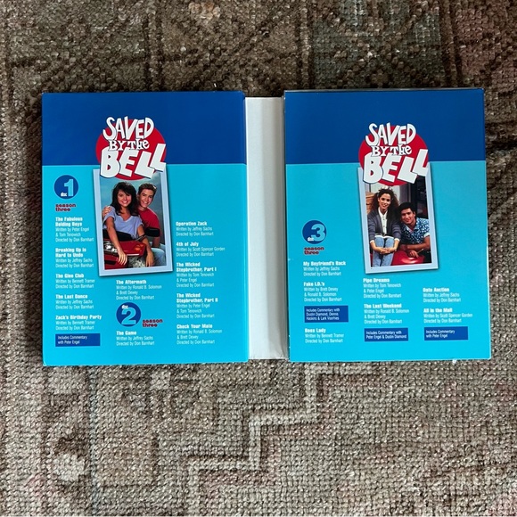 Saved by the Bell Seasons 3 and 4 DVD Set 90s Sitcom TGIF Zach Morris Kelly - Picture 2 of 5